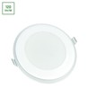 LED ceiling light Fiale 3 Steps Aureola 12.5 W 3000 K IP44, round, white – photo 2