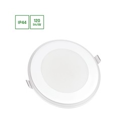 LED-plafondlamp Fiale 3 Steps Aureola 5,5 W 4000 K IP44, rond, wit