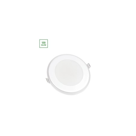 Πλαφονιέρα LED Fiale 3 Steps Aureola 5,5 W 3000 K IP44, στρογγυλό, λευκό