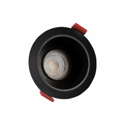 Reflector Fiale Comfort GU10 IP20, round, adjustable, black – SLIP001019