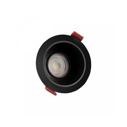 Reflector Fiale Comfort GU10 IP20, redondo, orientable, negro – SLIP001019 – foto 2