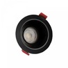 Reflector Fiale Comfort GU10 IP20, redondo, orientable, negro – SLIP001019 – foto 2