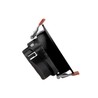 Riflettore Fiale Comfort GU10 IP20, rotondo, orientabile, nero – SLIP001019 – foto 4