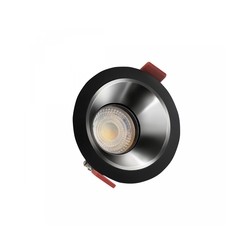 Reflector Fiale Comfort GU10 IP20, round, adjustable, black – SLIP001020