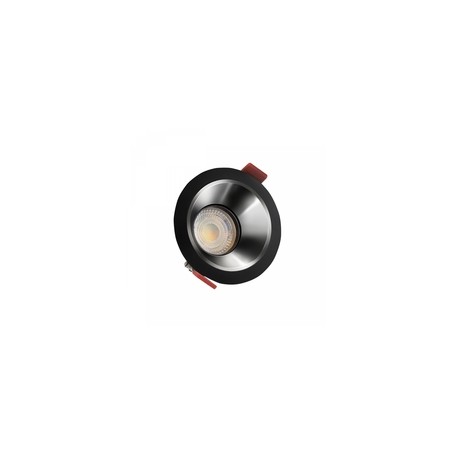 Réflecteur Fiale Comfort GU10 IP20 rond orientable noir – SLIP001020