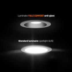 Reflector Fiale Comfort GU10 IP20, round, adjustable, white – SLIP001017