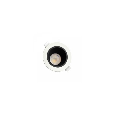 Plafonnier LED Fiale Core GU10 IP20 rond anti-éblouissement blanc – SLIP001029