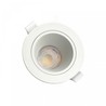 LED-Deckenleuchte Fiale Core GU10 IP20, rund, blendfrei, weiß – SLIP001030