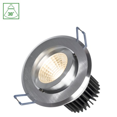 LED-Spot Fiale Brushed 6 W 6000 K 38° IP20