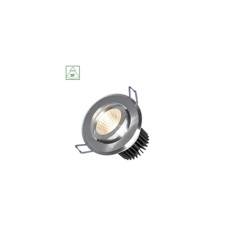 LED spotlight Fiale Brushed 6 W 4000 K 38° IP20