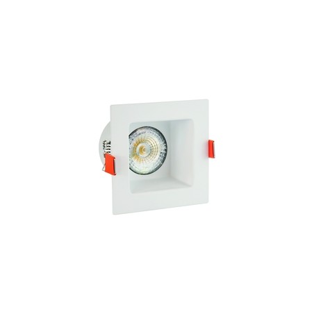 Plafón LED Fiale III GU10 IP20, cuadrado, blanco