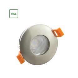 Plafoniera LED Fiale GU10 IP65, rotondo, alluminio