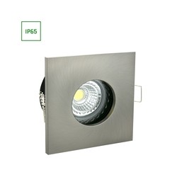LED-plafondlamp Fiale GU10 IP65, vierkant, aluminium – foto 2