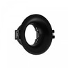 LED ceiling light Fiale GU10 IP20, round, black