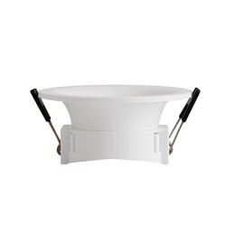 LED ceiling light Fiale GU10 IP20, round, white