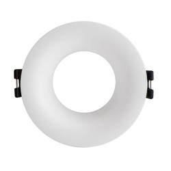 LED ceiling light Fiale GU10 IP20, round, white – photo 2