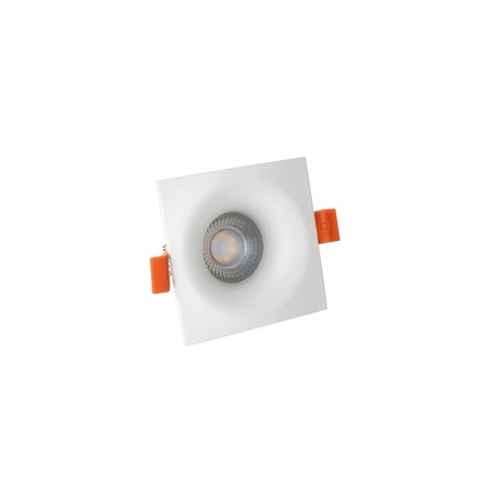 Plafoniera LED Fiale GU10 IP20, quadrato, bianco