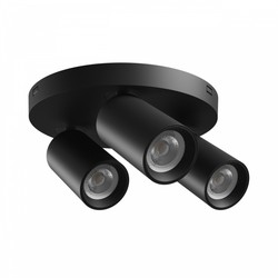 Plafon LED Madara Altro Xgu10 GU10 IP20, okrągły, czarny – zdjęcie 2