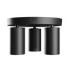 LED-plafondlamp Madara Altro Xgu10 GU10 IP20, rond, zwart – foto 3