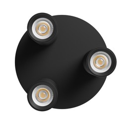 LED-Deckenleuchte Madara Altro Xgu10 GU10 IP20, rund, schwarz – Foto 5