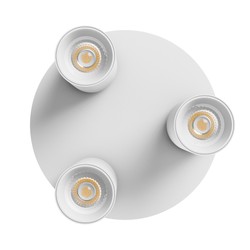 Светодиодный потолочный светильник Madara Altro Xgu10 GU10 IP20, круглый, белый – фото 3