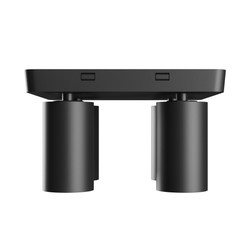 LED-plafondlamp Madara Altro Xgu10 GU10 IP20, vierkant, zwart