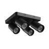 Plafoniera LED Madara Altro Xgu10 GU10 IP20, quadrato, nero – foto 3