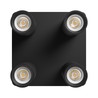 Plafón LED Madara Altro Xgu10 GU10 IP20, cuadrado, negro – foto 5