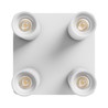 LED-Deckenleuchte Madara Altro Xgu10 GU10 IP20, quadratisch, weiß – Foto 4