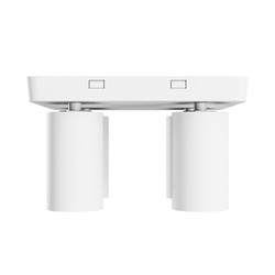 LED ceiling light Madara Altro Xgu10 GU10 IP20, square, white – photo 5