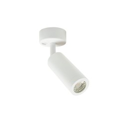 Faretto LED MR11 Madara GU10 IP20, con interruttore, bianco