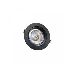 Faretto LED AR111 MDD Uno GU10 IP20, rotondo, nero – foto 2