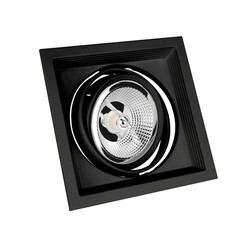 Żarówka LED AR111 MDD Uno GU10 IP20, czarny
