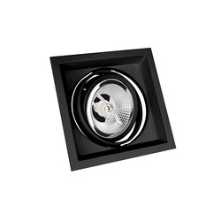 LED-Spot AR111 MDD Uno GU10 IP20, schwarz – Foto 2
