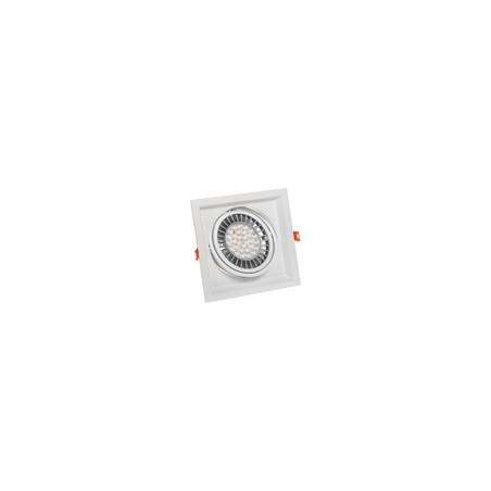 Faretto LED AR111 MDD Uno GU10 IP20, bianco