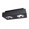 Żarówka LED AR111 Mirora Rectangle GU10 IP20, natynkowy, regulowany, czarny – zdjęcie 5