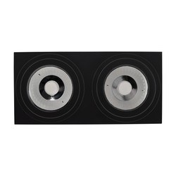 AR111 LED spotlight Mirora Rectangle GU10 IP20, surface-mounted, adjustable, black – photo 6