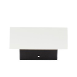 Plafonnier LED Mirora GU10 IP20 en saillie carré orientable blanc