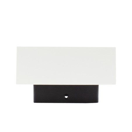 Plafonnier LED Mirora GU10 IP20 en saillie carré orientable blanc
