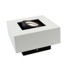 LED ceiling light Mirora GU10 IP20, surface-mounted, square, adjustable, white – photo 6