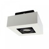 LED-plafondlamp Mirora GU10 IP20, opbouw, vierkant, richtbaar, wit – foto 9