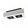 LED ceiling light Mirora Rectangle GU10 IP20, surface-mounted, adjustable, white – photo 4