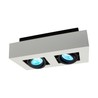 Plafoniera LED Mirora Rectangle GU10 IP20, a plafone, orientabile, bianco – foto 8