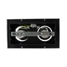 Plafoniera LED Mirora Rectangle GU10 IP20, a plafone, orientabile, bianco – foto 9