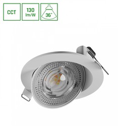 LED-Deckenleuchte Mobilo 6,5 W IP20, CCT (Farbtemperatur einstellbar), rund, weiß – Foto 4