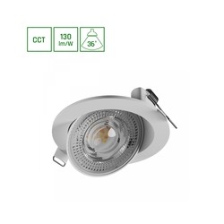 LED-Deckenleuchte Mobilo 6,5 W IP20, CCT (Farbtemperatur einstellbar), rund, weiß – Foto 6