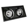 LED-Spot AR111 Due GU10 IP20, schwarz – Foto 2