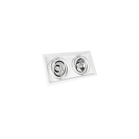 LED-Spot AR111 Due GU10 IP20, weiß