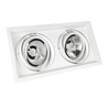 LED-Spot AR111 Due GU10 IP20, weiß