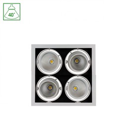 LED-Downlight Citizen 108 W 3000 K IP20, quadratisch – Foto 2
